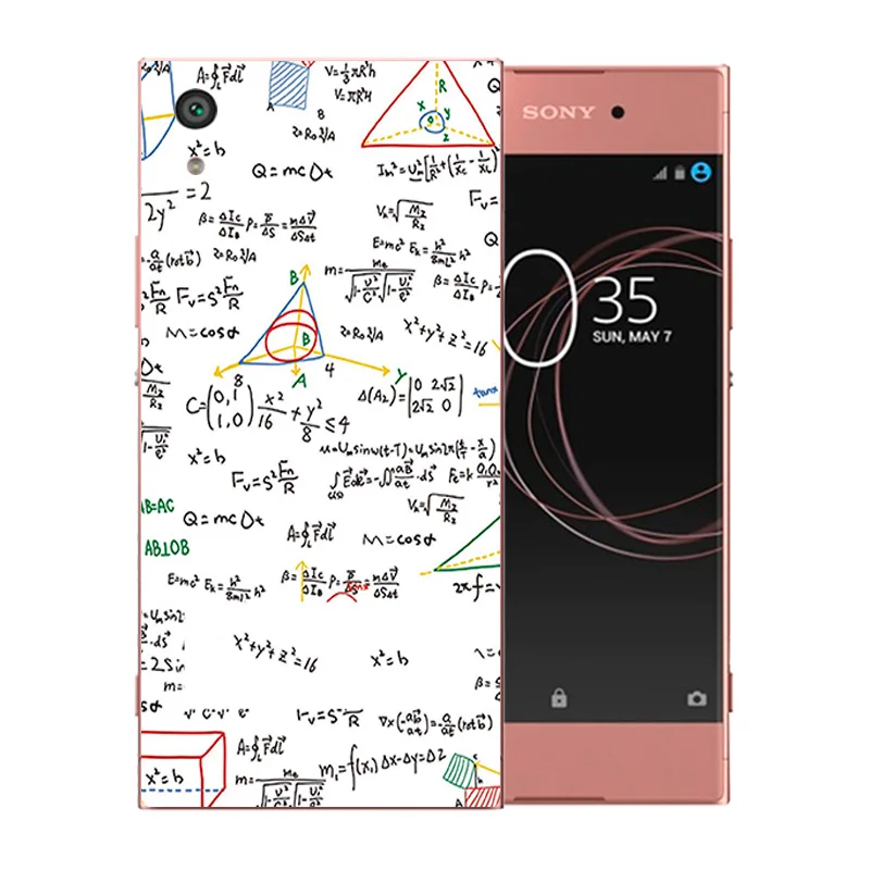 Phone Case 5.0 inch For Sony XA1 Cover Xperia Dual G3112 G3116 G3121 G3123 Colorful Pattern Couple Protection Coque |