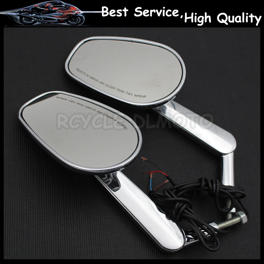 Серебряные зеркала заднего вида и светодиодный передние поворотные сигналы для