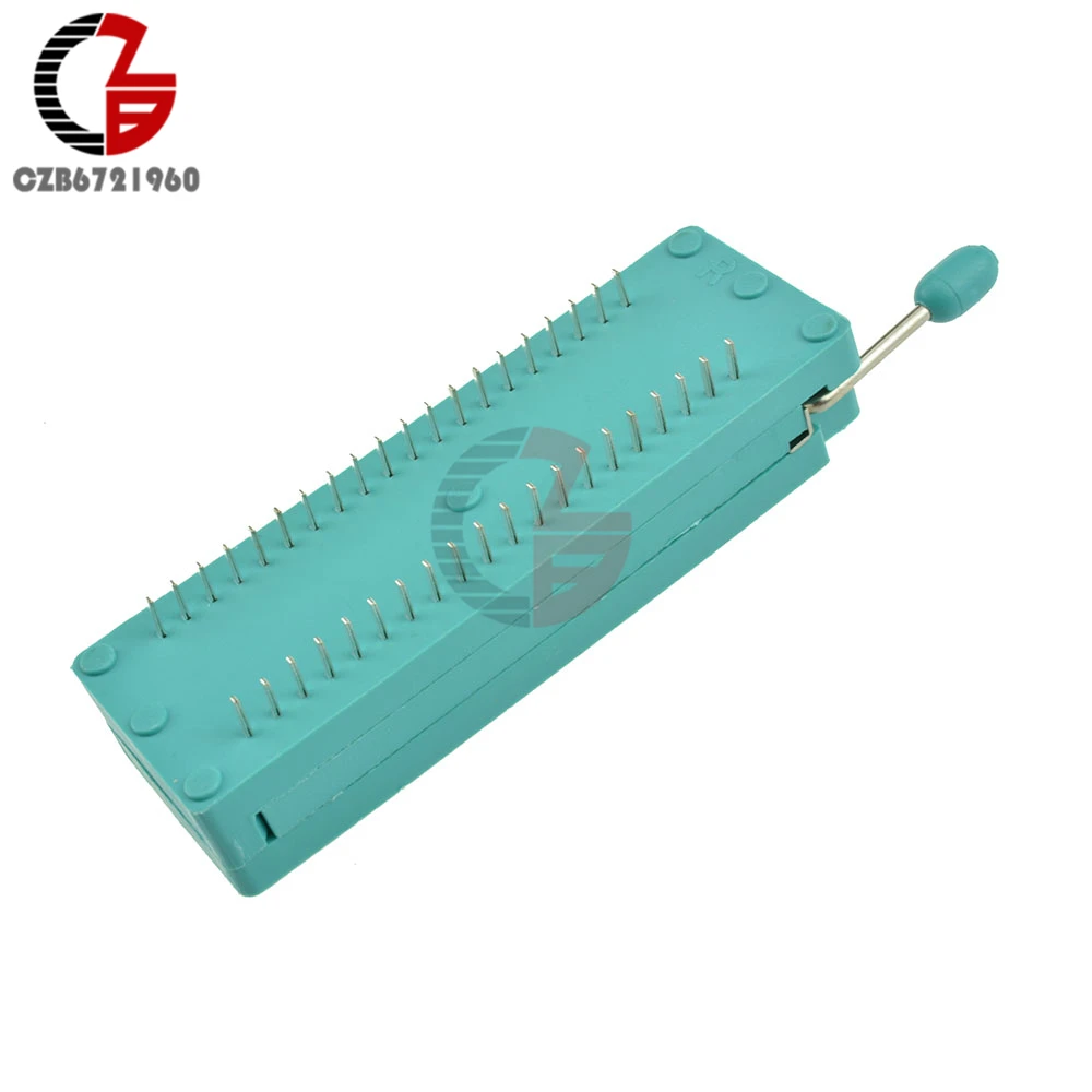 Узкий корпус золотистый Универсальный Zif Test DIP IC 40 Pin 3M Разъем|socket 40|socket universalsocket ic |