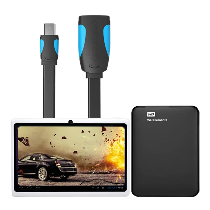 Кабель Vention Mini USB OTG 0 1 м 25 м|otg adapter mini usb|cable usb usbusb |