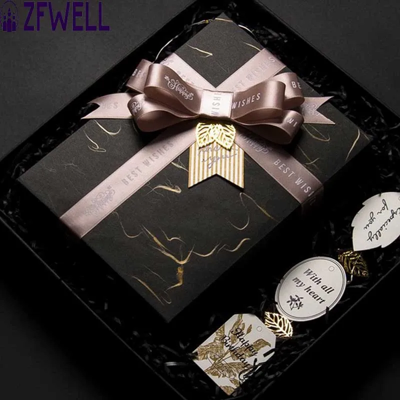 ZFWELLChinese style подарочная упаковочная бумага для свадьбы дня рождения Подарочная