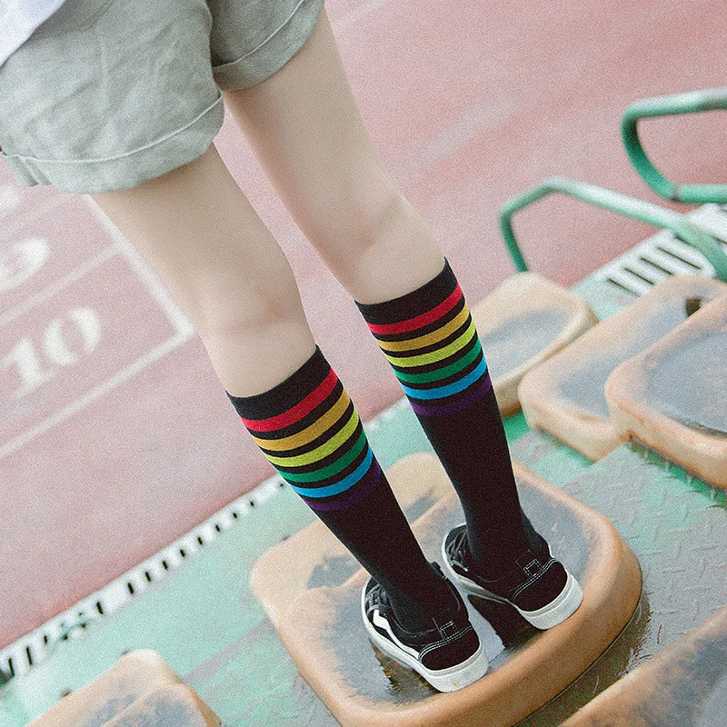 Японский стиль Школьные носки для беременных женщин дышащие хлопковые длинные