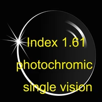 aspheric photochromic single vision lens index 1 61 ar coatings thinner prescription lens transition lensbrown gray