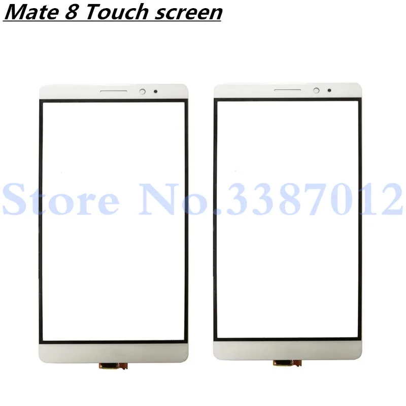 6.0-дюймовая замена высокого качества для Huawei Ascend Mate 8 Mat8 MT8 сенсорного экрана дигитайзера объектного стекла панели