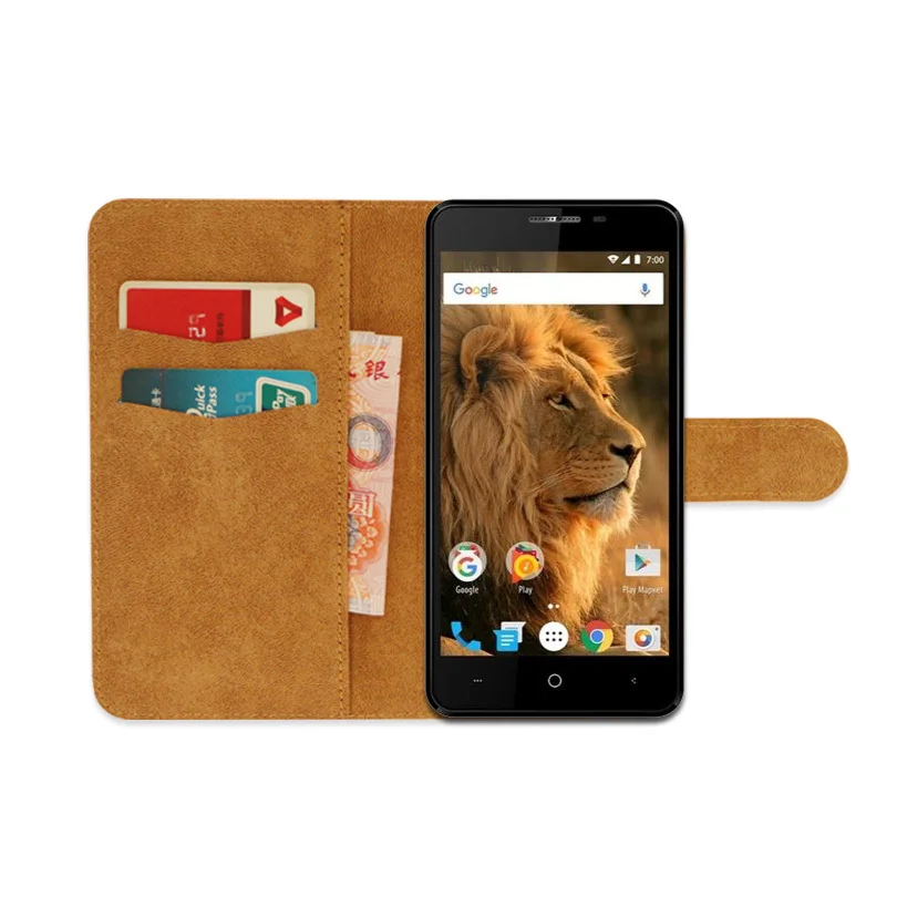Чехол-кошелек для Vertex Impress Lion dual cam 3g Ультратонкий Роскошный кожаный эксклюзивный нескользящий чехол для телефона, чехол-книжка