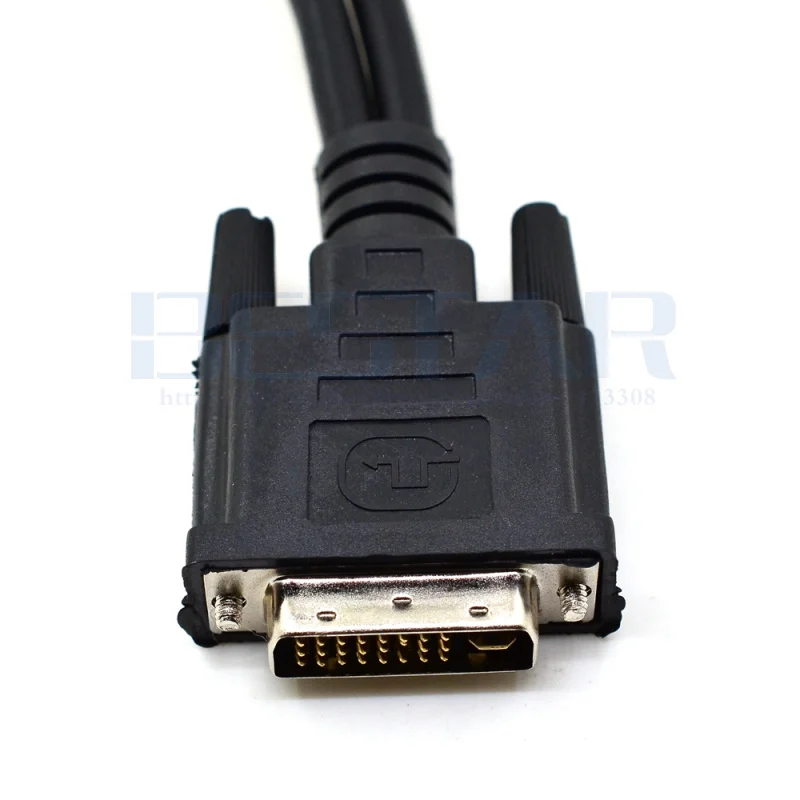 25 см DVI 24 + 5 Штекерный адаптер для двух двойных VGA Женский монитор