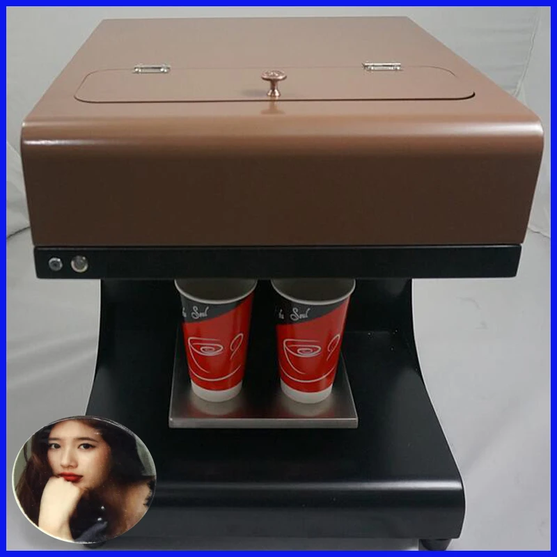 Высокоскоростная скорость печати 2 чашки кофейный принтер и 3D для кофе|printer