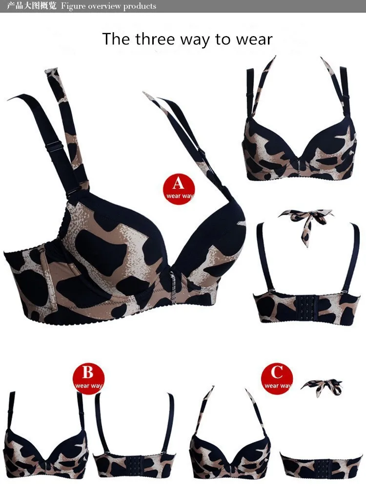 Модные пикантные комплект с бюстгальтером пуш-ап женщин sosten нижнее белье 2017