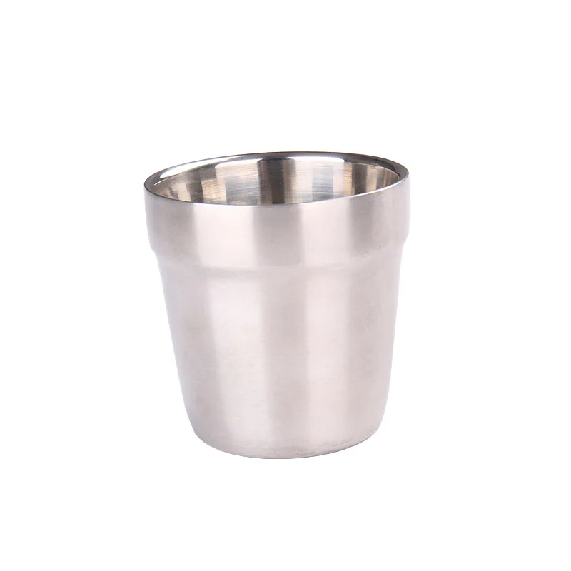 Портативные двойные стаканы для пикника из нержавеющей стали 304 бутылка воды