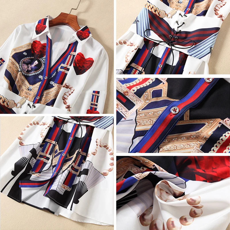 Trytree/летнее платье для женщин повседневное отложной воротник а силуэт