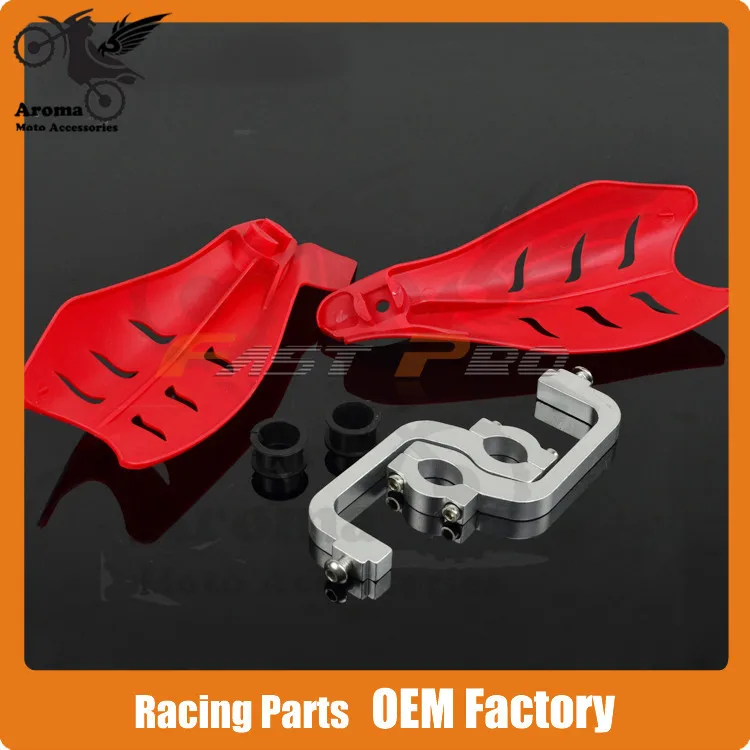 

4 colors Available pro Universal Motorcycle handguard 7/8" 22mm 28mm handlebar Brush General motocross HandGuards white blue red