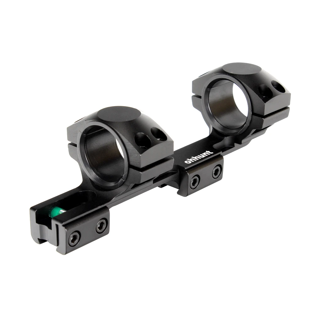Ohhunt 11 мм 3/" ласточкин хвост Rail Airgun охотничьи кольца для прицела Винтовки 1 дюймов 25,4/30 мм офсетная тактическая прицела с пузырьковым уровнем