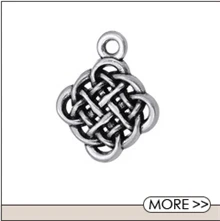 My shape Triqueta Charms колдовство Подвеска для изготовления DIY ожерелье браслет Шарм виканское украшение для мужчин женщин 30 шт