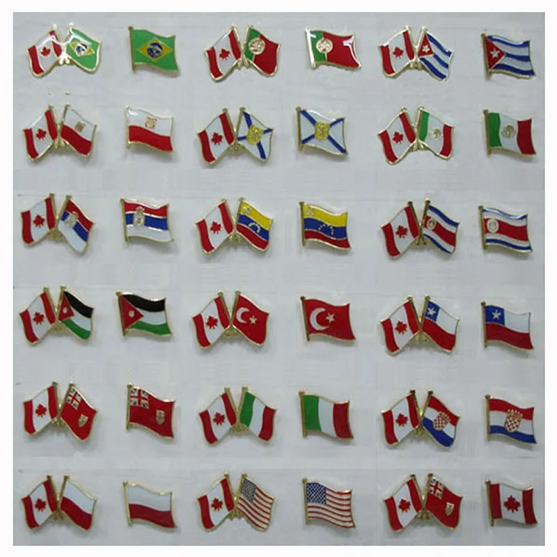 Булавка с флагом СССР/булавка безопасности кнопкой бабочкой железная латунная