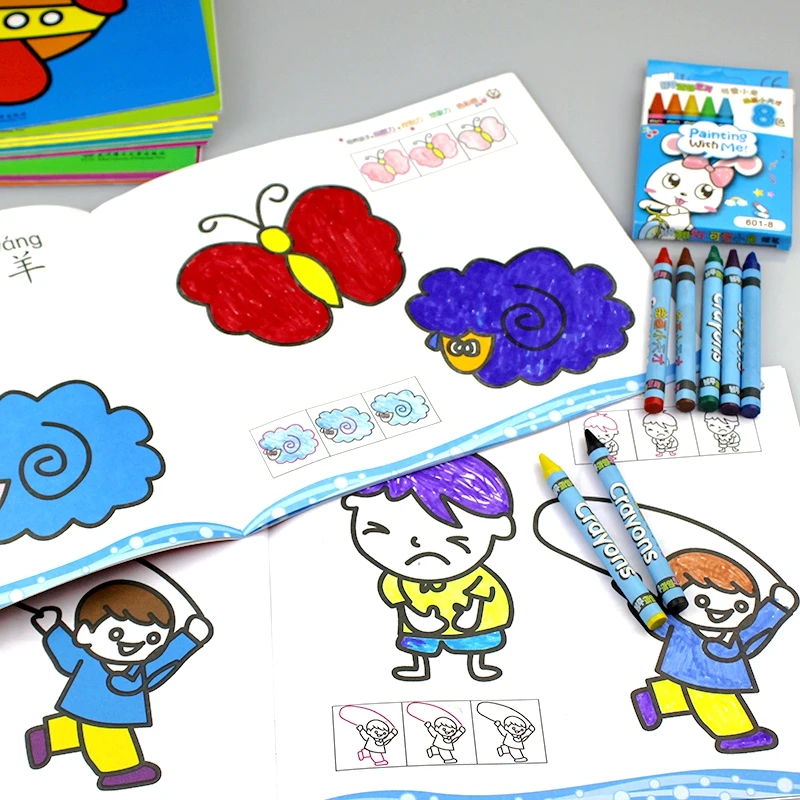 Новинка 12 шт./компл. хит продаж легко обучаемая книга для рисования граффити