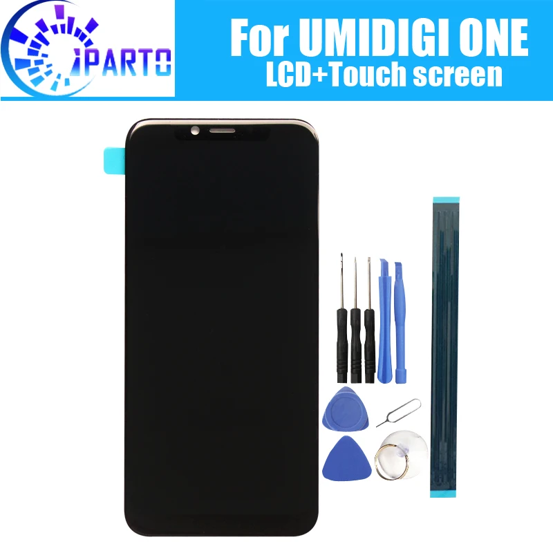 5 9 дюймов UMIDIGI один ЖК дисплей + сенсорный экран 100% оригинальный протестированный