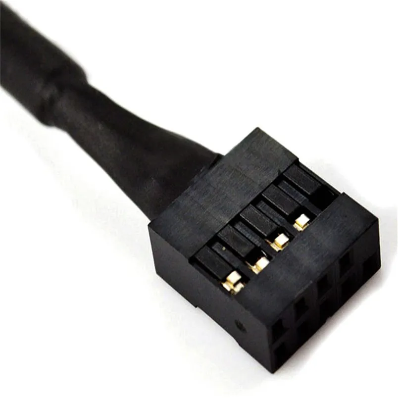 Mosunx 2017 D3 USB 2 0 9-контактный корпус штекер к материнской плате 3 20-контактный Женский