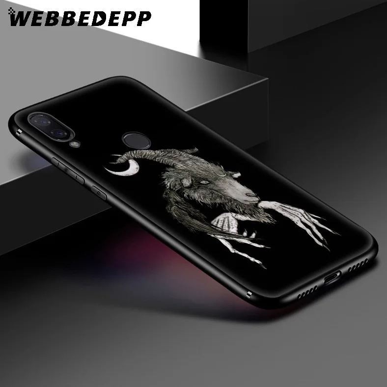 Мягкий чехол WEBBEDEPP Devil Satan для Xiaomi Redmi K20 7A 4A 4X 5 5A 6 6A S2 Note 8 4 7 Pro Plus Prime |