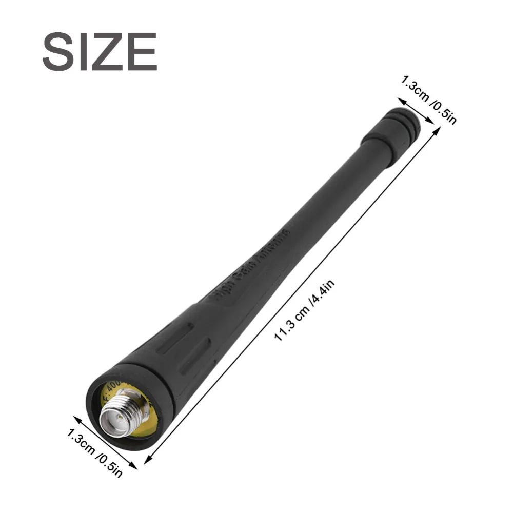 SOONHUA 10 шт. UHF 400 480 МГц антенна с высоким коэффициентом усиления SMA Женская мягкая