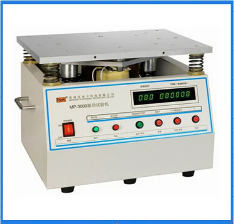 Rek RK 3000 вибротест машина стенд состояние изделия Виброметр Максимальная нагрузка