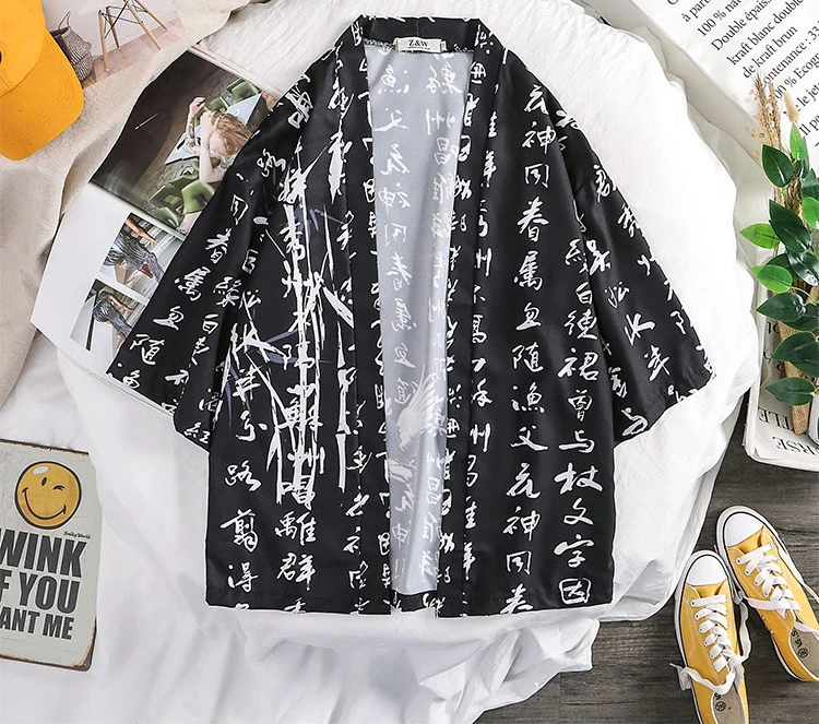 Традиционное японское кимоно yukata для женщин и мужчин, японский короткий халат, свободный кимоно, японский кардиган, кимоно japones haori