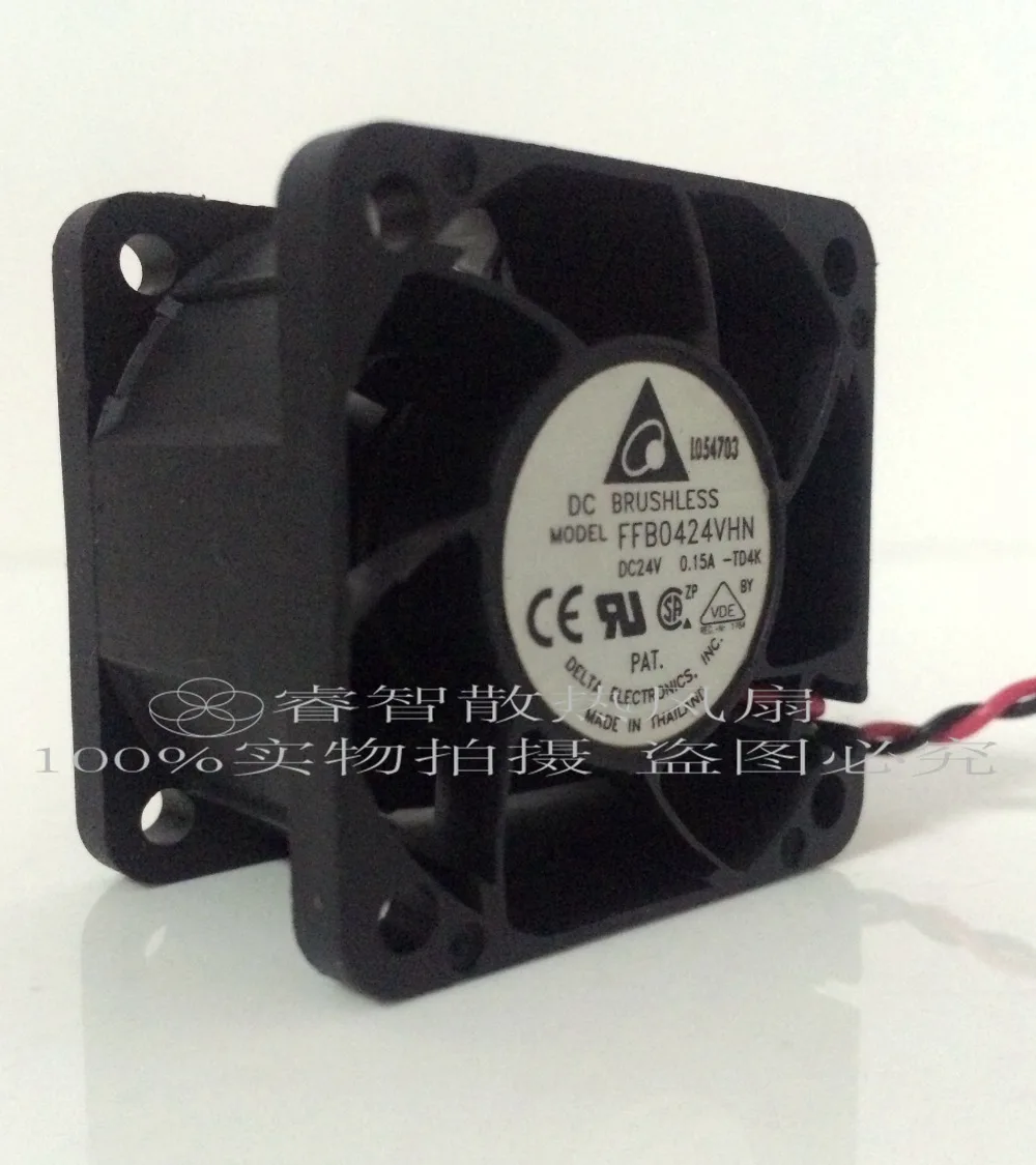 

New original Delta 4028 FFB0424VHN 24V 0.15A 4CM variable frequency cooling fan