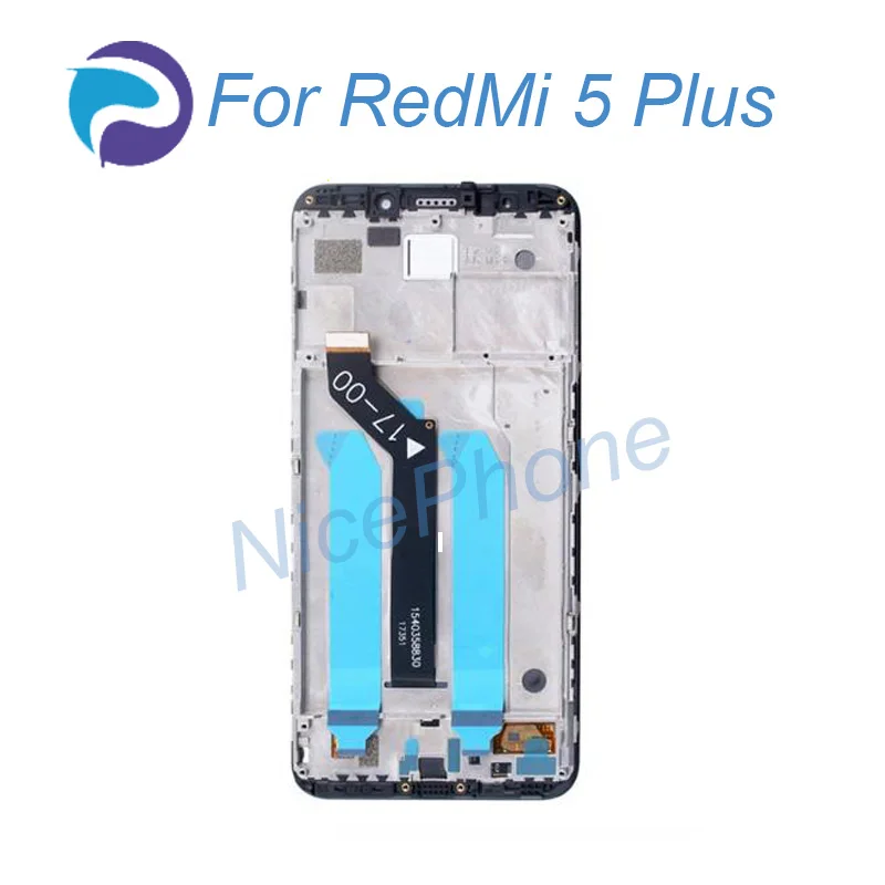 For XiaoMi RedMi 5 Plus lcd screen touch display assembly replacement with frame for plus | Мобильные телефоны и