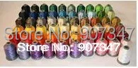 63 brother colors 120D/2 1000m/конусная Компьютерная/машинная Вышивальная нить из