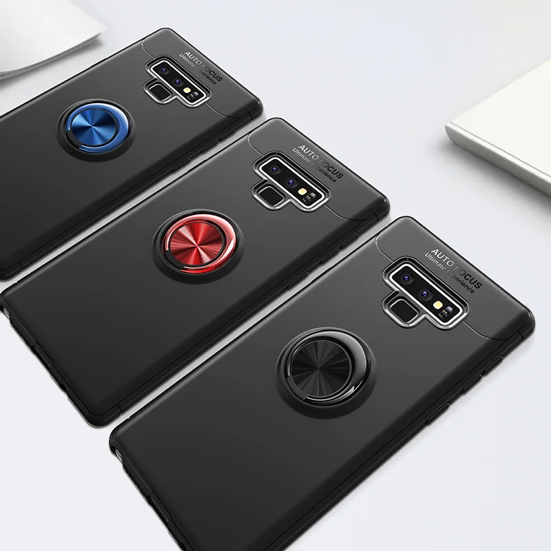 VRSDES чехол для Samsung Galaxy Note 9 8 S9 + S8 автомобильный держатель магнитное кольцо из ТПУ J3