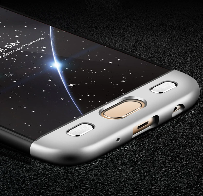 BONVAN 3 в 1, полный защитный чехол для samsung Galaxy J7, J5, J3 Pro, J7Pro, жесткий чехол с эффектом потертости для samsung j7, европейская версия, чехол