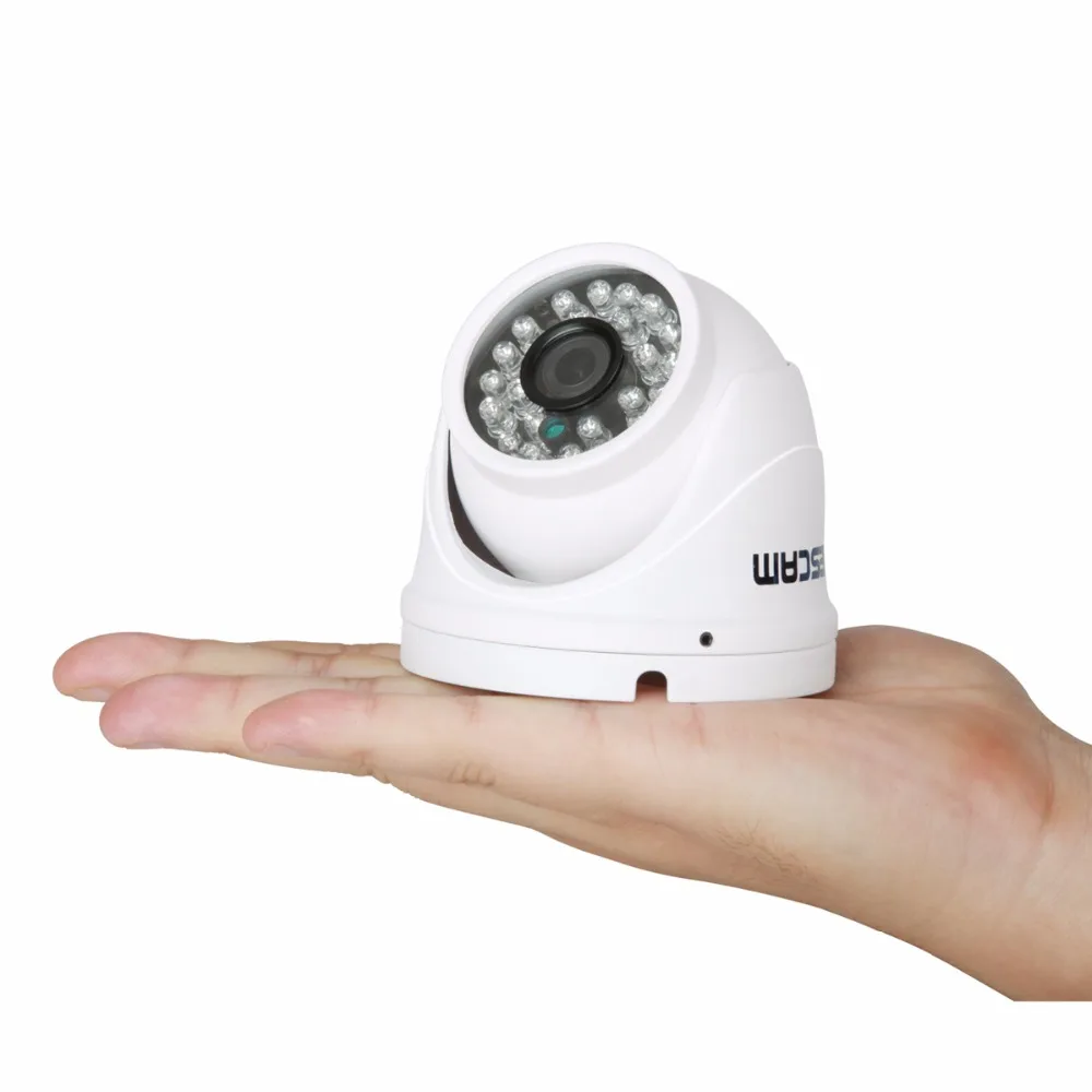 Escam Peashooter QD520 мини ip-камера H.264 Onvif P2P HD720P Крытая купольная камера наблюдения ночного видения инфракрасная камера видеонаблюдения