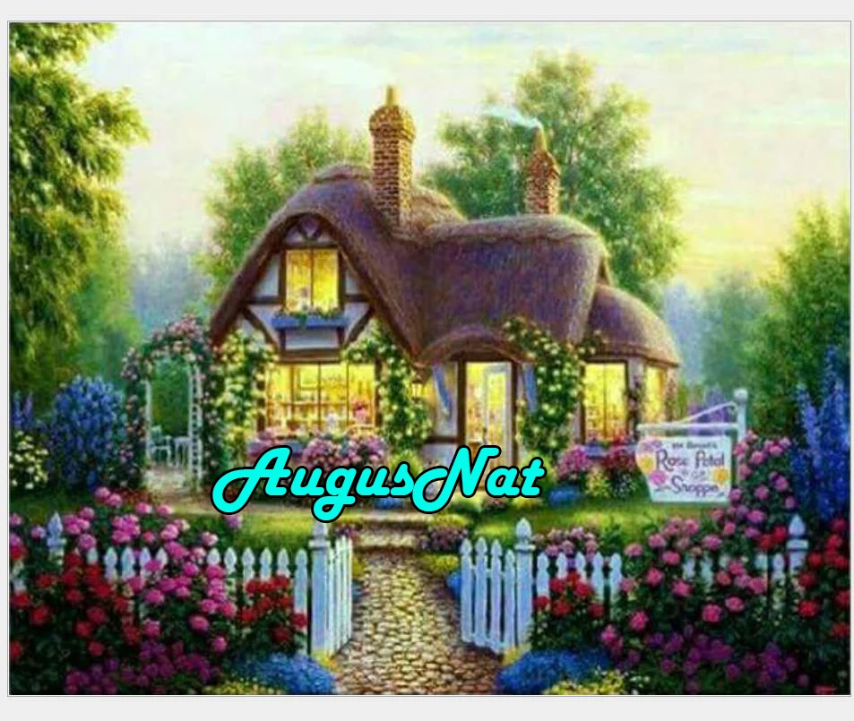 cottage diamond painting cabin daimond mosaic forest diamant embroidery scenery wall decor pearl puzzle picture rhinestones dots | Дом и сад