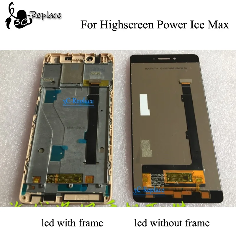 100% Протестировано Высокое качество для Highscreen Power Ice Max ЖК дисплей сенсорный экран