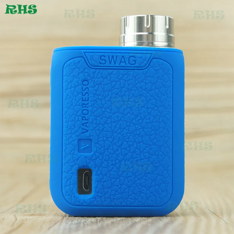 Высококачественный защитный силиконовый чехол для SWAG 80W коробка мод красочный силиконовый чехол