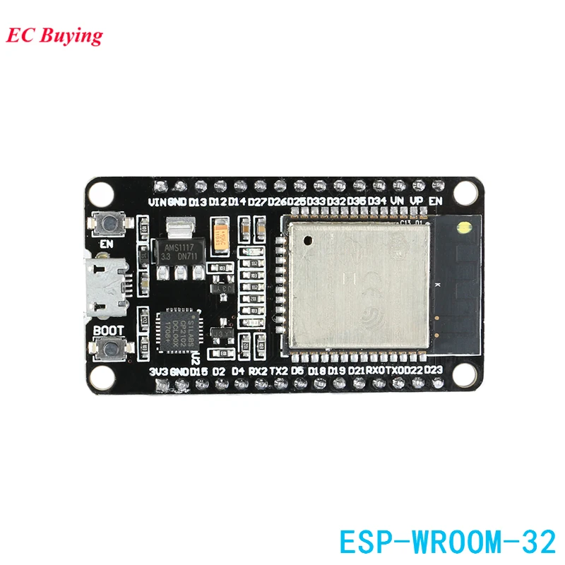 2 шт. ESP32 ESP 32S плата разработки WiFi Bluetooth модуль 32 ультра низкое энергопотребление