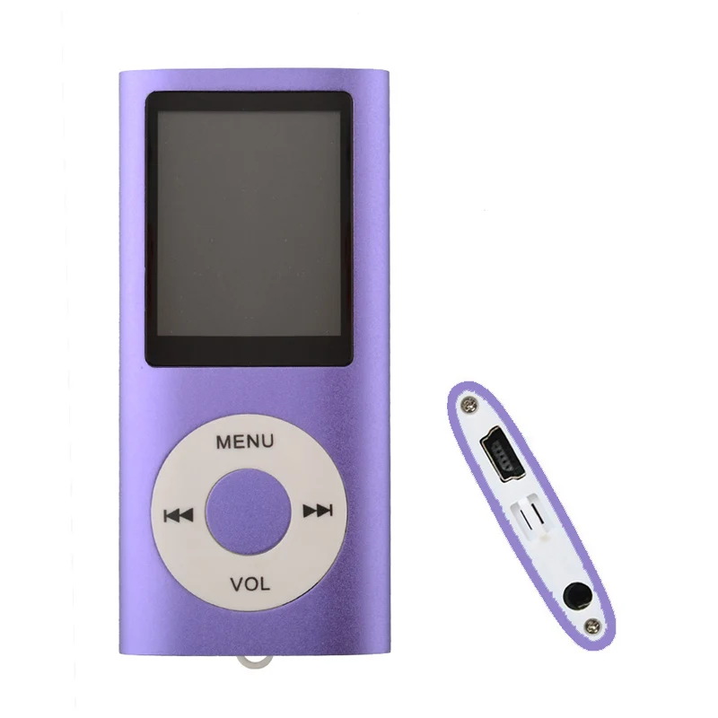 Нико высокое качество Батарея MP3 плеер тонкий 4TH 1 8 &quotЖК-дисплей с SD карты памяти