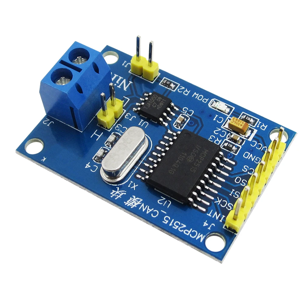 5PCS MCP2515 CAN Bus Module TJA1050 receiver SPI For 51 MCU ARM controller