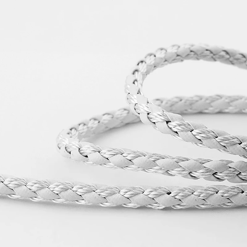 1 метр/упаковка плетеный шнур из искусственной кожи 5 мм|leather cord jewelry|cord adjustercord velvet |