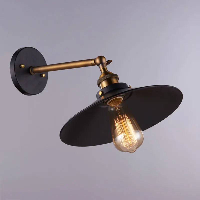 Американский Ретро настенный светильник промышленное настенное бра в стиле лофт