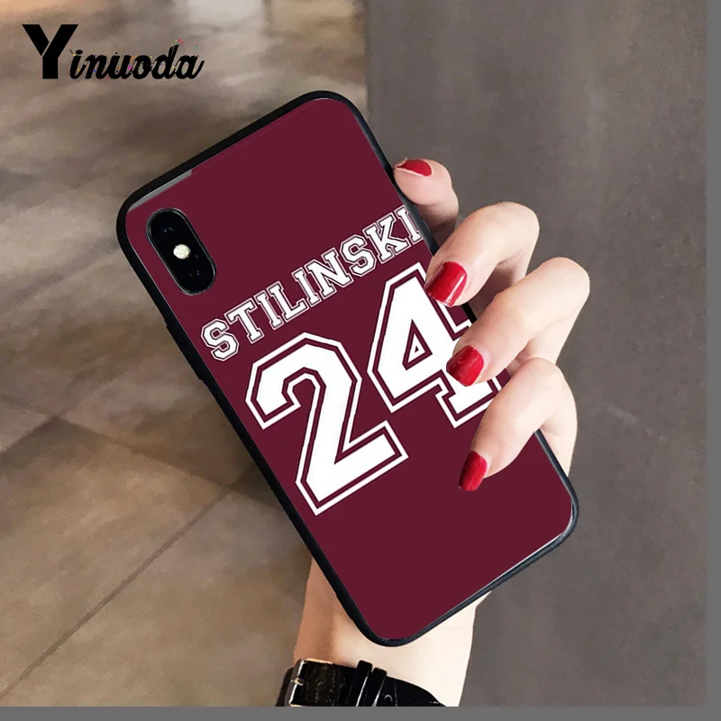 Черный ТПУ мягкий чехол Teen Wolf Stilinski 24 для телефона iphone 12 8 7 6 6S 6Plus 5 5S SE XR X XS MAX