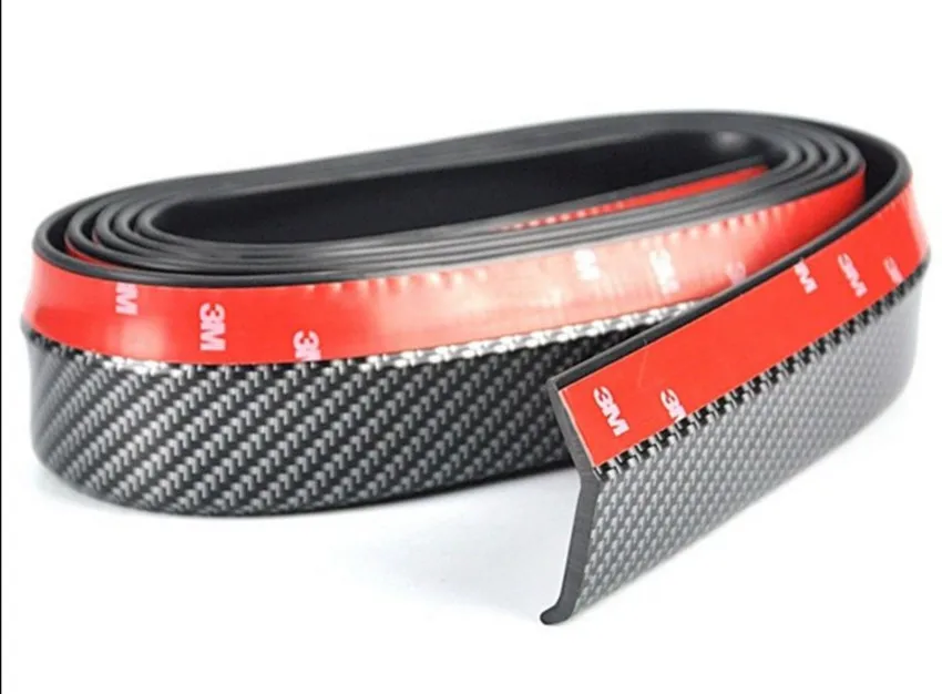 2 5 м углеродное волокно Стайлинг автомобиля полоски стикер набор для тела защита