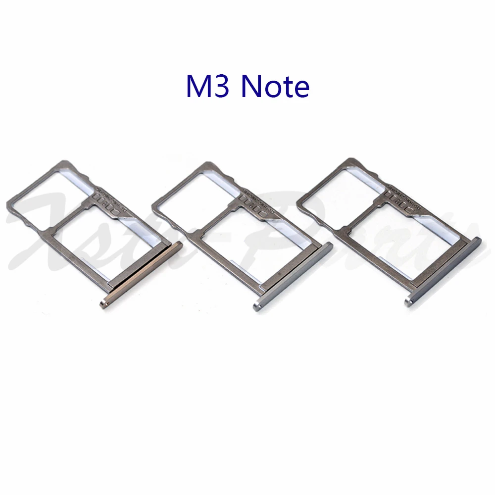

For Meizu M3 Note Sim Card Slot Tray Card Holder For Meizu M3 Note M681H MTK Helio P10 Octa Core 5.5 Inch Smartphone