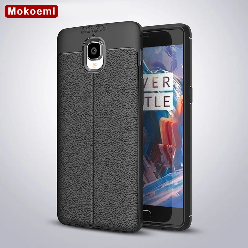 Mokoemi модный противоударный мягкий чехол 5 дюйма с рисунком личи для Oneplus 3T