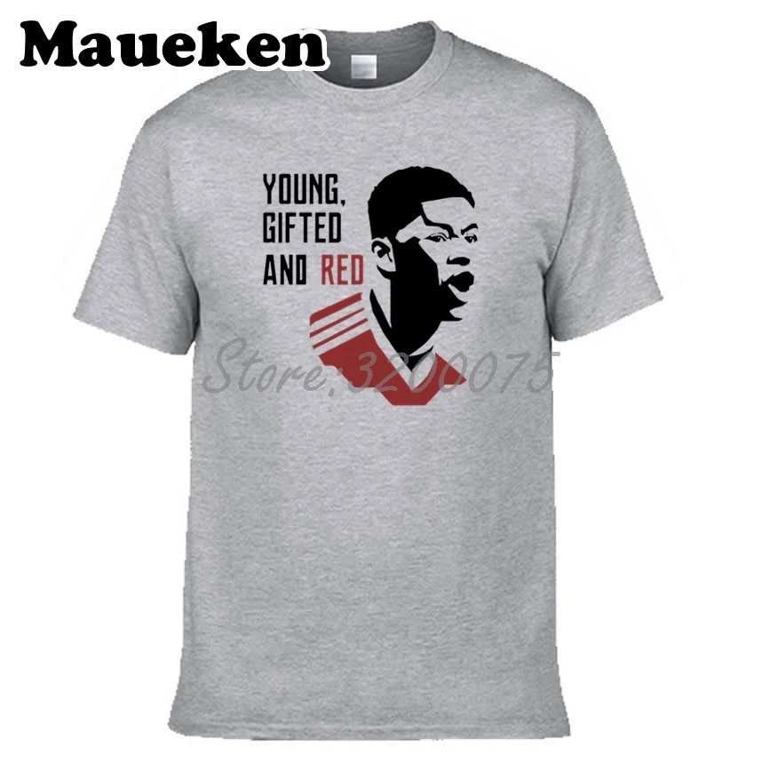 Мужская футболка Marcus Rashford 10 в английском стиле Красная с круглым вырезом