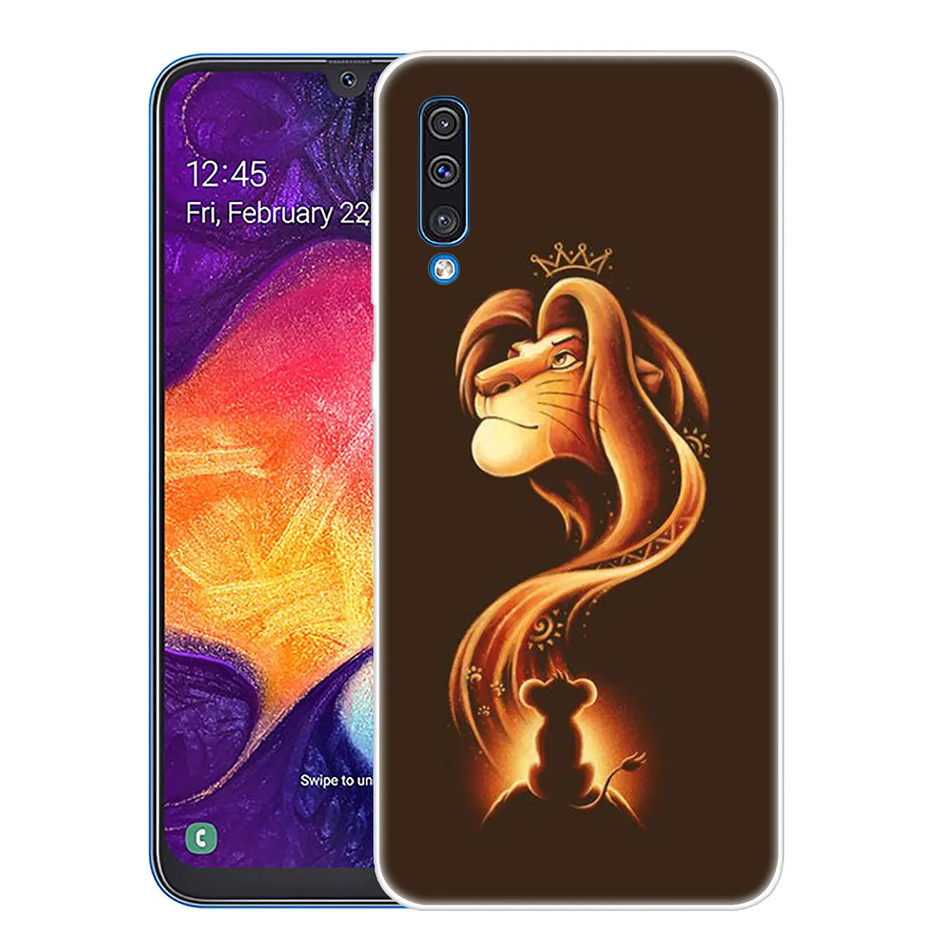 1 Lavaza Акуна Матата Король Лев жесткий чехол для телефона для samsung Galaxy A70 A60 A50 A40 A30 A20 A10 M10 M20 M30 M40 A20e крышка - Цвет: 1