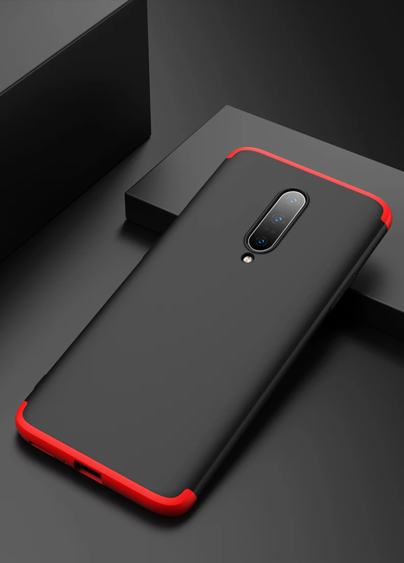 Чехол 9 цветов для Oneplus 7 Pro, роскошный чехол, полное защитное кольцо, противоударный чехол для телефона, чехол для Oneplus 7