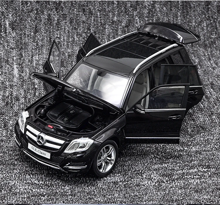 Литье под давлением 1:18 роскошная модель Benz GLK300 автомобили сплав статическая