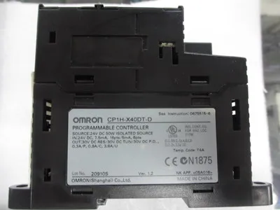 Б/у оригинальный планшетофон CP1H контроллер ПЛК для Omron Sysmac 40 I/O транзистор 24 В