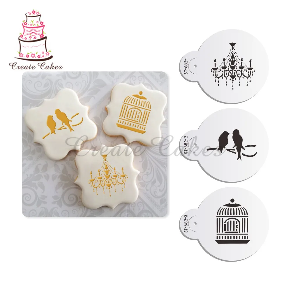 Различные рисунки бикини яркий набор пластиковый трафарет для мастики