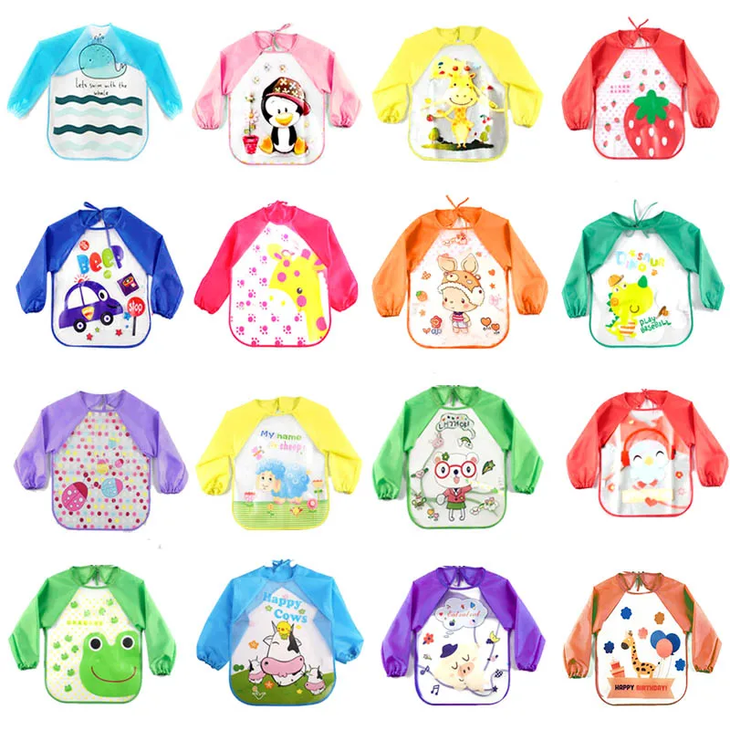 8 шт./лот Бесплатная доставка детские нагрудники с рисунками из мультфильмов